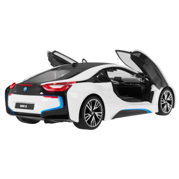 BMW i8 białe RASTAR model 1:14 Zdalnie sterowane auto + pilot 2,4 GHz